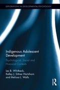 Cover: Indigenous Adolescent Development - Psychology Press Ltd