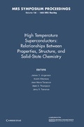 Cover: High Temperature Superconductors: Volume 156 - Cambridge University Press