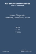 Cover: Process Diagnostics: Volume 117 - Cambridge University Press