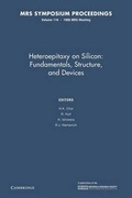 Cover: Heteroepitaxy on Silicon: Volume 116 - Cambridge University Press
