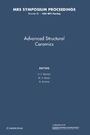 Cover: Advances in Structural Ceramics: Volume 78 - Cambridge University Press