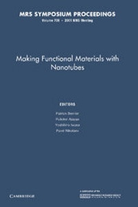Enlarge image Cover: Making Functional Materials with Nanotubes: Volume 706 - Cambridge University Press