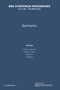 Cover: Spintronics: Volume 690 - Cambridge University Press