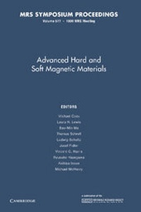 Abbildung von: Advanced Hard and Soft Magnetic Materials: Volume 577 - Cambridge University Press