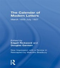 Abbildung von: Calendar Modern Letts 4v Cb - Routledge