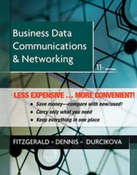 Enlarge image Cover: Business Data Communications and Networking - Wiley