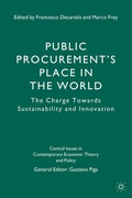 Cover: Public Procurement's Place in the World - Palgrave Macmillan