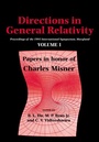 Cover: Directions in General Relativity: Volume 1 - Cambridge University Press