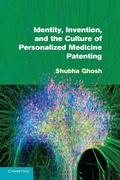 Cover: Identity, Invention, and the Culture of Personalized Medicine Patenting - Cambridge University Press