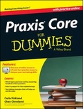 Cover: Praxis Core For Dummies, with Online Practice Tests - Wiley