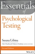 Cover: Essentials of Psychological Testing - Wiley