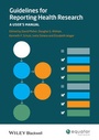 Cover: Guidelines for Reporting Health Research - BMJ Books