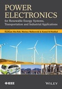 Cover: Power Electronics for Renewable Energy Systems, Transportation and Industrial Applications - Wiley