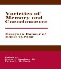 Enlarge image Cover: Varieties of Memory and Consciousness - Psychology Press Ltd