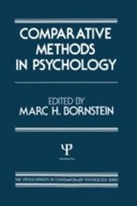 Enlarge image Cover: Comparative Methods in Psychology - Psychology Press Ltd