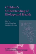 Cover: Children's Understanding of Biology and Health - Cambridge University Press