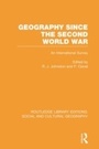 Cover: Geography Since the Second World War (RLE Social & Cultural Geography) - Routledge