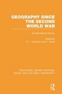 Enlarge image Cover: Geography Since the Second World War (RLE Social & Cultural Geography) - Routledge