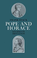 Cover: Pope and Horace - Cambridge University Press