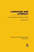Cover: Language and Literacy (RLE Linguistics C: Applied Linguistics) - Routledge
