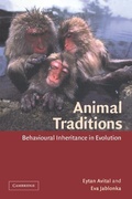 Cover: Animal Traditions - Cambridge University Press
