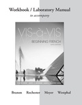 Cover: Workbook/Laboratory Manual to accompany Vis-a-vis - McGraw-Hill Education