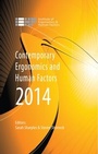 Cover: Contemporary Ergonomics and Human Factors 2014 - Taylor & Francis