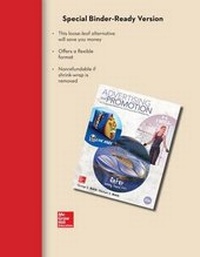 Enlarge image Cover: Loose Leaf Version of Advertising and Promotion with Connect Access Card - McGraw-Hill Education