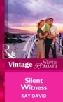 Cover: Silent Witness - Mills & Boon