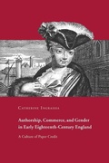 Cover: Authorship, Commerce, and Gender in Early Eighteenth-Century England - Cambridge University Press