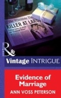 Cover: Evidence Of Marriage - Mills & Boon