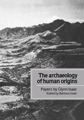 Cover: The Archaeology of Human Origins - Cambridge University Press