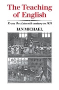 Cover: The Teaching of English - Cambridge University Press