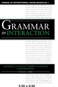 Cover: Grammar in Interaction - Cambridge University Press