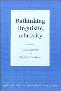 Enlarge image Cover: Rethinking Linguistic Relativity - Cambridge University Press
