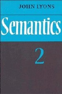 Enlarge image Cover: Semantics: Volume 2 - Cambridge University Press
