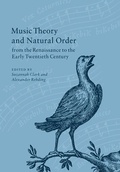 Cover: Music Theory and Natural Order from the Renaissance to the Early Twentieth Century - Cambridge University Press