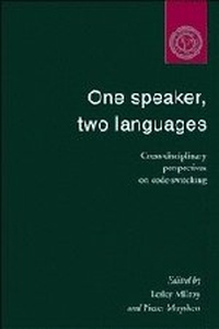 Enlarge image Cover: One Speaker, Two Languages - Cambridge University Press
