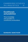 Cover: Conditionals and Prediction - Cambridge University Press