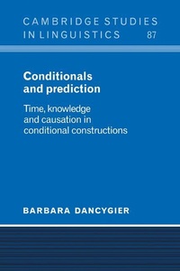 Enlarge image Cover: Conditionals and Prediction - Cambridge University Press