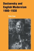 Cover: Dostoevsky and English Modernism 1900-1930 - Cambridge University Press