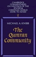 Cover: The Qumran Community - Cambridge University Press