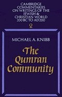 Enlarge image Cover: The Qumran Community - Cambridge University Press