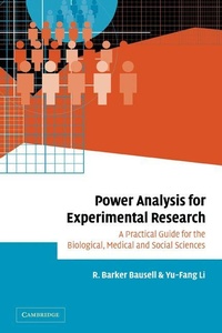 Enlarge image Cover: Power Analysis for Experimental Research - Cambridge University Press