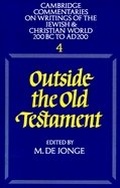 Cover: Outside the Old Testament - Cambridge University Press