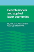 Cover: Search Models and Applied Labor Economics - Cambridge University Press