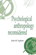 Cover: Psychological Anthropology Reconsidered - Cambridge University Press