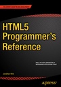 Cover: HTML5 Programmer's Reference - APress