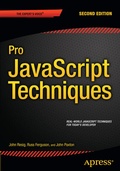 Cover: Pro JavaScript Techniques - APress