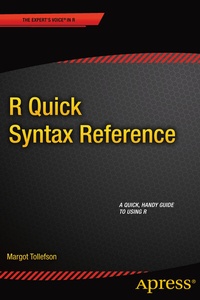 Enlarge image Cover: R Quick Syntax Reference - APress